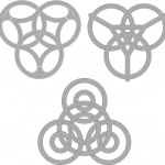 Patrones de trébol entrelazados - Vector SVG DXF para CNC Router y Laser CO2 - Descargable gratis | Stanser