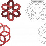 Figuras hexagonales - Vector SVG DXF para CNC Router y Laser CO2 - Descargable gratis | Stanser