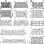 Ornamentos rusos - Vector SVG DXF para CNC Router y Laser CO2 - Descargable gratis | Stanser