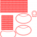Joyero ovalado - Vector SVG DXF para Laser CO2 - Descargable gratis | Stanser