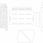 Abecedario (Juego para niños) - Vector descarganle para corte CNC y grabado laser gratis | Stanser