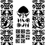 Borde adornado - Vector descarganle para corte CNC y grabado laser gratis | Stanser