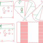 Cajita "Casa de campaña" - Vector SVG DXF para CNC Router y Laser CO2 - Descargable gratis | Stanser