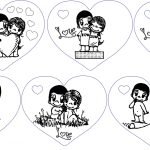 Llaveros de corazón - Vector descarganle para corte CNC y grabado laser gratis | Stanser