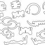 Line Art de mammoth a 3mm - Vector descarganle para corte CNC y grabado laser gratis | Stanser