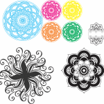 Diseños de mandalas - Vector SVG DXF para CNC Router y Laser CO2 - Descargable gratis | Stanser