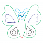 Cuadro de mariposa - Vector descarganle para corte CNC y grabado laser gratis | Stanser