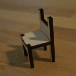 Silla para muñecas - Vector descarganle para corte CNC y grabado laser gratis | Stanser