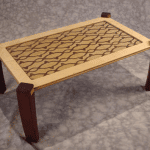 Mesa con patrón - Vector descarganle para corte CNC y grabado laser gratis | Stanser