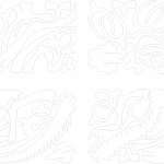 Fósil de parasaurolophus - Vector descarganle para corte CNC y grabado laser gratis | Stanser