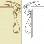 Portada decorativa para libro - Vector SVG DXF para CNC Router y Laser CO2 - Descargable gratis | Stanser