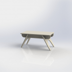 Mesa de centro rectangular - Vector descarganle para corte CNC y grabado laser gratis | Stanser