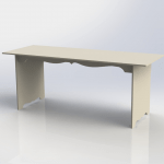 Mesa de centro rectangular 2 - Vector descarganle para corte CNC y grabado laser gratis | Stanser