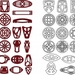Bordes perforados - Vector SVG DXF para CNC Router y Laser CO2 - Descargable gratis | Stanser