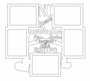 Portarretratos «Gran equipo»