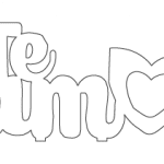 Letrero "Te amo" (para foto) - Vector descarganle para corte CNC y grabado laser gratis | Stanser