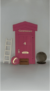 Puerta para ratón de los dientes