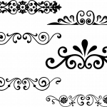 Ornamento garigoleado - Vector SVG DXF para CNC Router y Laser CO2 - Descargable gratis | Stanser