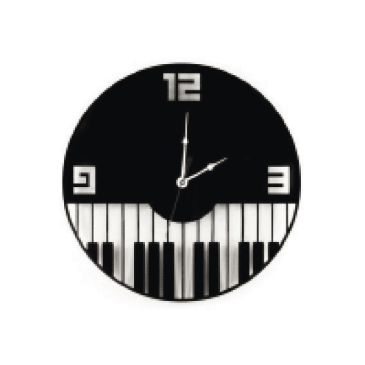 Reloj «Teclado de piano»