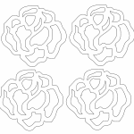 Rosas - Vector descarganle para corte CNC y grabado laser gratis | Stanser