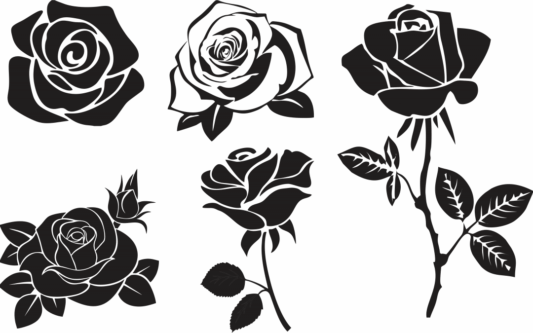 Diseños de rosas
