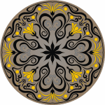 Ornamento circular 3 - Vector SVG DXF para CNC Router y Laser CO2 - Descargable gratis | Stanser