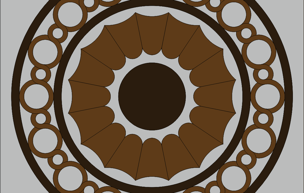 Elemento decorativo circular