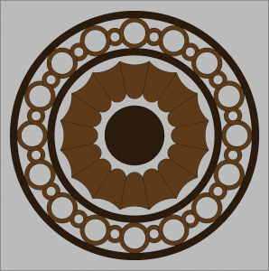 Elemento decorativo circular