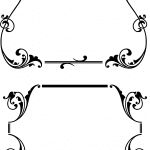 Marco garigoleado - Vector SVG DXF para CNC Router y Laser CO2 - Descargable gratis | Stanser