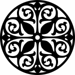 Ornamento circular calado - Vector SVG DXF para CNC Router y Laser CO2 - Descargable gratis | Stanser