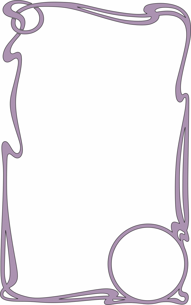 Marco decorativo 2 — vector para corte CNC