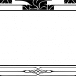 Marco decorativo 3 - Vector SVG DXF para CNC Router y Laser CO2 - Descargable gratis | Stanser