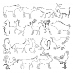 Siluetas de animales - Vector descarganle para corte CNC y grabado laser gratis | Stanser