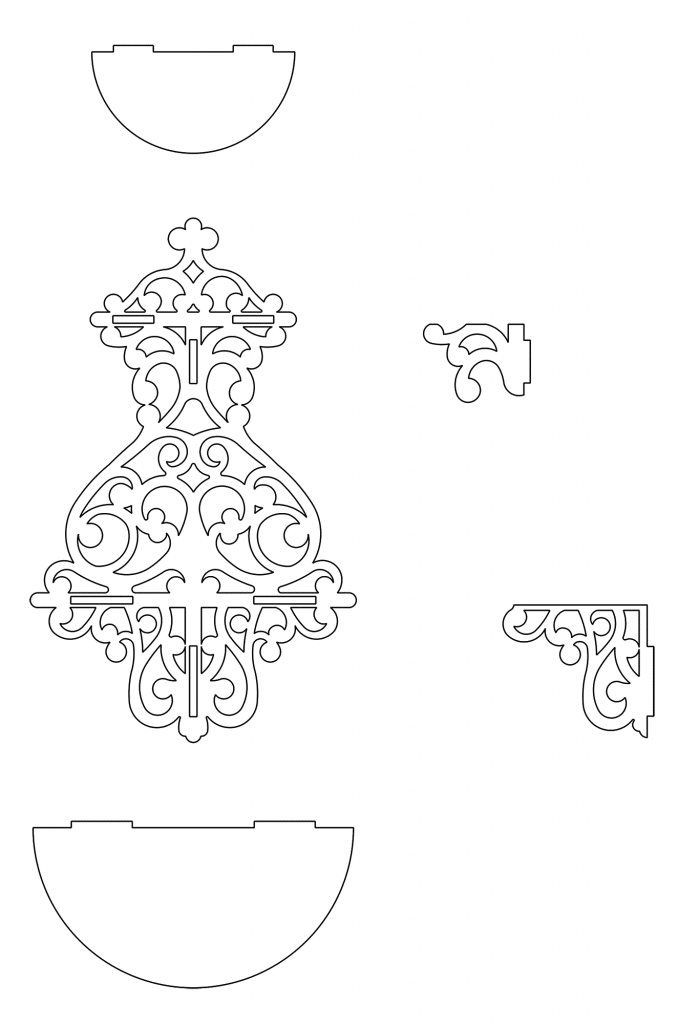 Soporte para biblia — vector para corte CNC