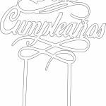 Decoración para pastel "Feliz cumpleaños" - Vector descarganle para corte CNC y grabado laser gratis | Stanser