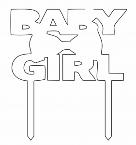 Topper Baby girl