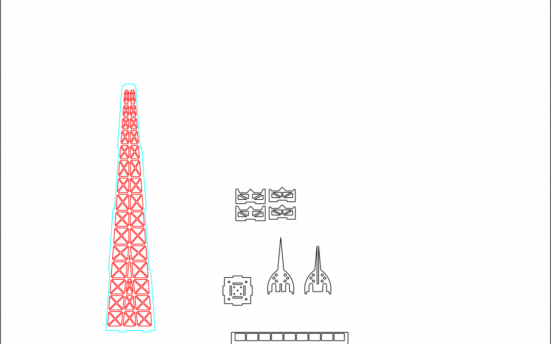 Torre Eiffel de 100cm