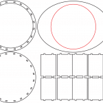 Tortillero - Vector descarganle para corte CNC y grabado laser gratis | Stanser
