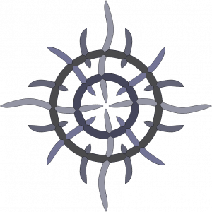Diseño circular tribal