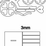 Triciclo "Corazones" - Vector descarganle para corte CNC y grabado laser gratis | Stanser