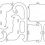 Trineo de Santa (armable) - Vector descarganle para corte CNC y grabado laser gratis | Stanser