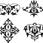 Viñetas decorativas - Vector SVG DXF para CNC Router y Laser CO2 - Descargable gratis | Stanser