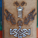 Portada de libreta personalizable - Vector descarganle para corte CNC y grabado laser gratis | Stanser