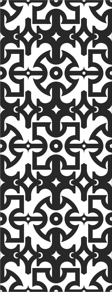 Patrón calado — vector para corte CNC