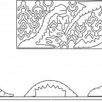 Dinosaurio cuello largo - Vector descarganle para corte CNC y grabado laser gratis | Stanser