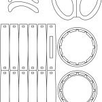 Recipiente cilíndrico - Vector SVG DXF para CNC Router y Laser CO2 - Descargable gratis | Stanser