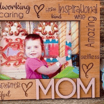 Marco "Mom" - Vector SVG DXF para Laser CO2 - Descargable gratis | Stanser