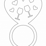 Anillo de bodas - Vector descarganle para corte CNC y grabado laser gratis | Stanser