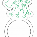 Anillo "Par de novios" - Vector descarganle para corte CNC y grabado laser gratis | Stanser