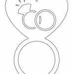 Anillo de corazón - Vector descarganle para corte CNC y grabado laser gratis | Stanser